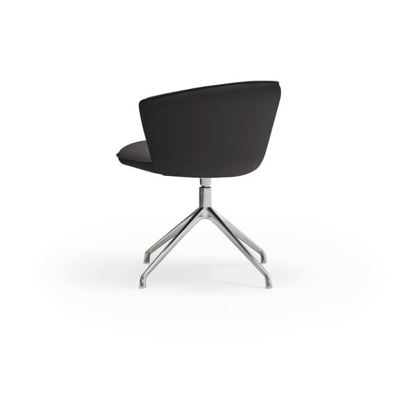 Fekete kárpitozott étkezőfotel szett 2 db-os Add – Teulat-image-4