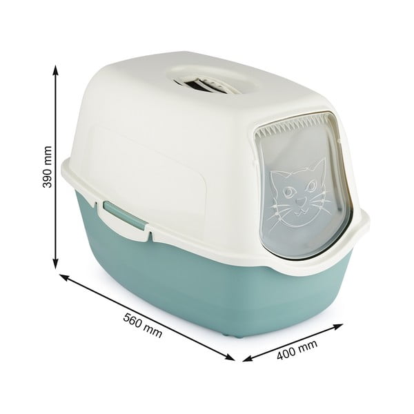 Macskatoalett 56x40 cm Eco Bailey - Rotho-image-4