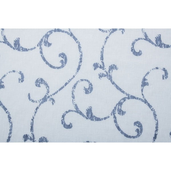 Fehér-kék átlátszó függöny 300x260 cm Fiesta – Mendola Fabrics-image-4