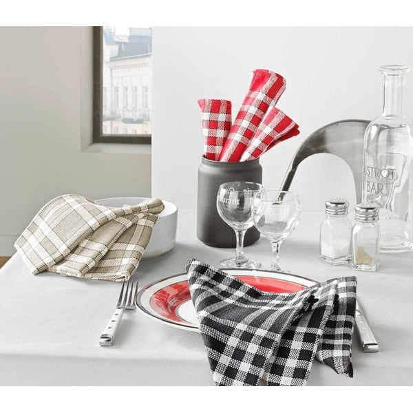 Textil szalvéta szett 3 db-os Traditio – douceur d'intérieur-image-2