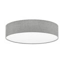 Fehér-szürke mennyezeti lámpa textil búrával PASTERI – EGLO