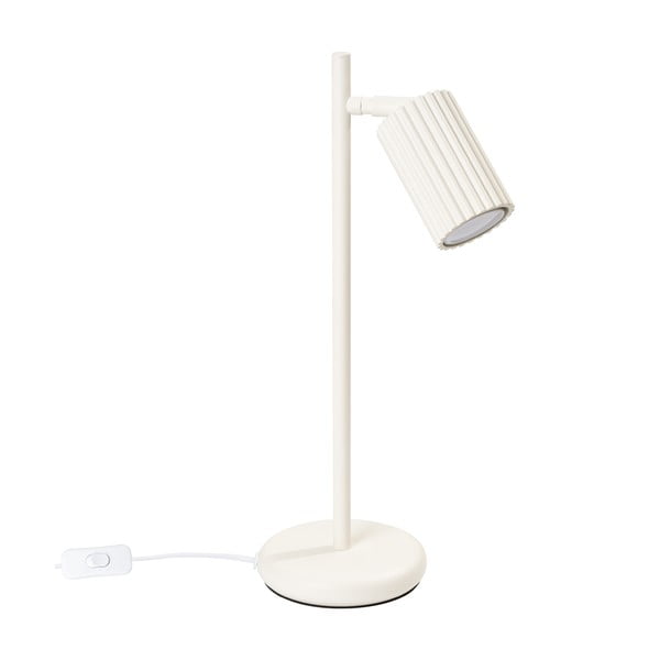 Krémszínű asztali lámpa (magasság 43 cm) Gleam – Nice Lamps