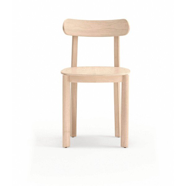 Natúr színű étkezőszék kőrisfa dekorral Nara – Teulat-image-2