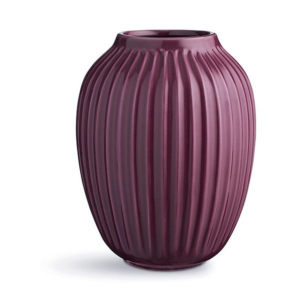 Hammershoi lila agyagkerámia váza, magasság 25 cm - Kähler Design