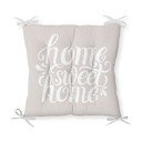 Home Sweet Home pamut keverék székpárna, 36 x 36 cm - Minimalist Cushion Covers
