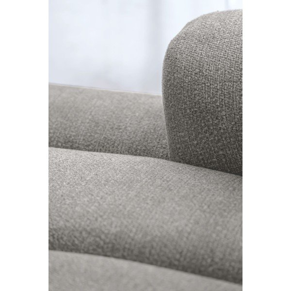 Világosszürke sarokkanapé (jobb oldali-U alakú) Shell – Miuform-image-3