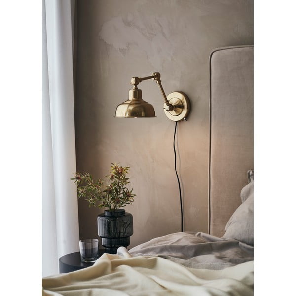 Grimstad aranyszínű fali lámpa - Markslöjd-image-1