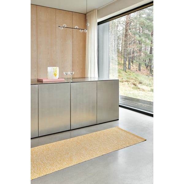 Mustársárga kültéri-beltéri futószőnyeg 70x150 cm Sam Mustard – Pappelina-image-2