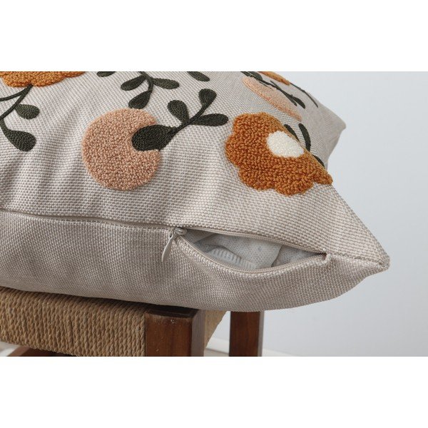 Len díszpárna 43x43 cm Fulya – Mioli Decor-image-4