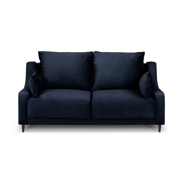 Freesia kék bársony kanapé, 150 cm - Mazzini Sofas