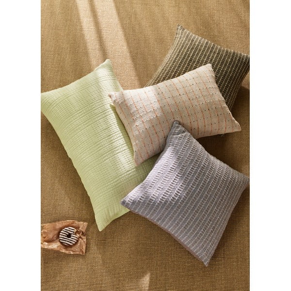 Lenkeverék díszpárna 40x60 cm Rhythmic – Hübsch-image-1