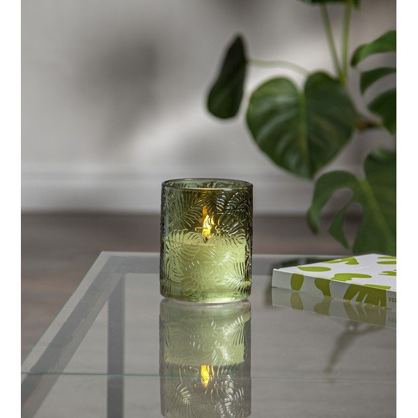 LED gyertya (magasság 12,5 cm) Flamme Leaf – Star Trading-image-3