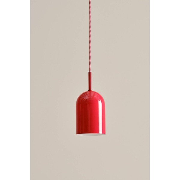 Piros fém függőlámpa ø 10 cm Ara – Jotex-image-2