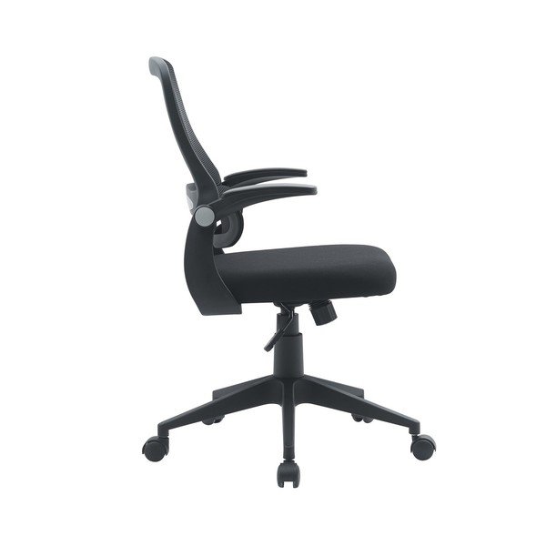 Fekete kárpitozott irodai szék Gilmore – Yes Everyday-image-3