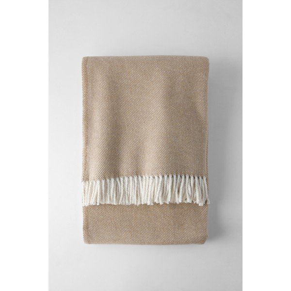 Jade világosbarna pléd, 140 x 180 cm - Euromant