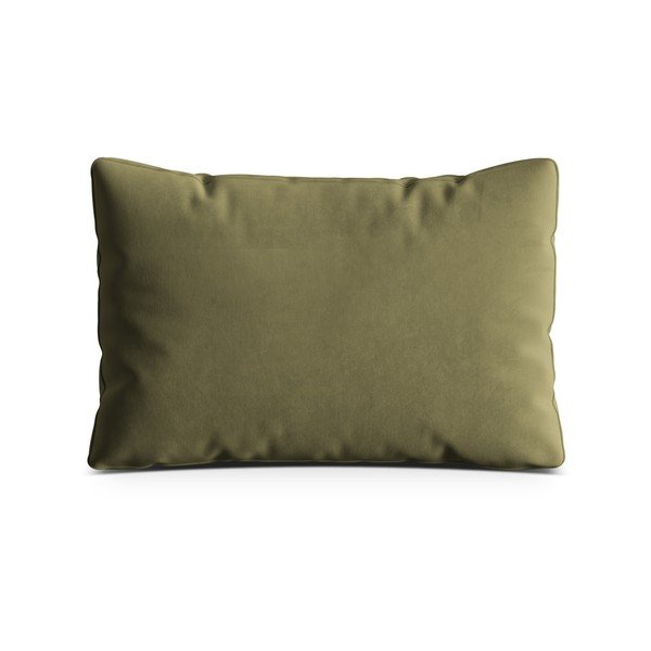 Zöld bársony párna kanapéra Kemi – Cosmopolitan Design