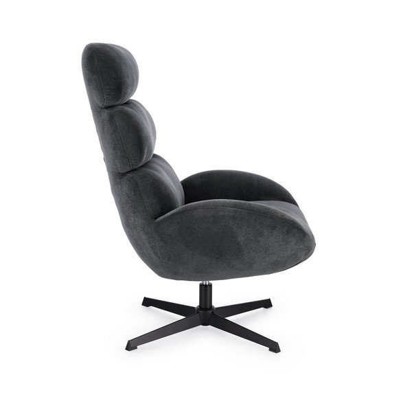 Fekete forgó fotel Violante – Bizzotto-image-3