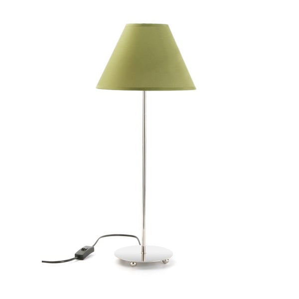 Metalina zöld asztali lámpa, ø 25 cm - Versa