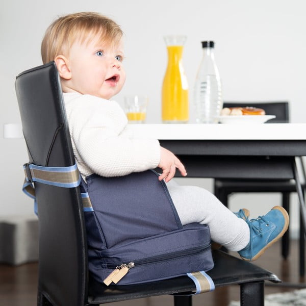 Sötétkék gyerek székmagasító Booster Seat – Roba-image-1