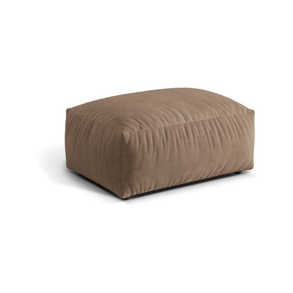 Világosbarna bársony moduláris lábtartó Martina – Micadoni -image-1