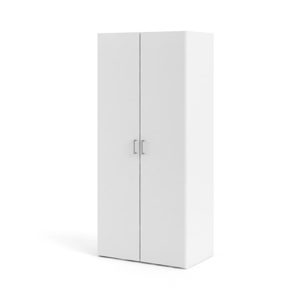 Fehér ruhásszekrény 78x175 cm Space – Tvilum-image-3