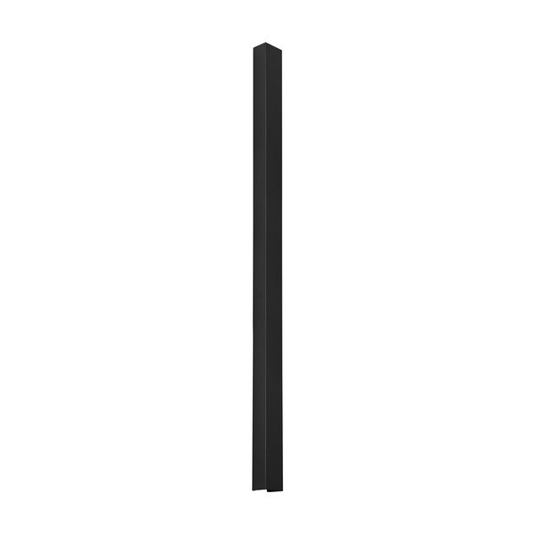 Fekete fém fali lámpa FREYA – Thoro