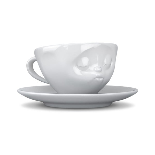 Fehér 'csókos' kávéscsésze, 200 ml - 58products-image-1