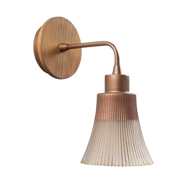 Rézszínű fali lámpa ø 13 cm Foca – Opviq lights-image-2