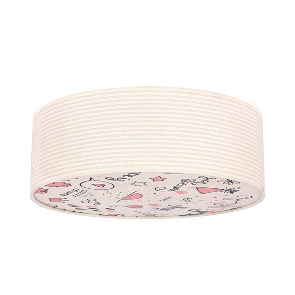Gyerek mennyezeti lámpa textil búrával ø 38 cm Kiddy – Candellux Lighting-image-2