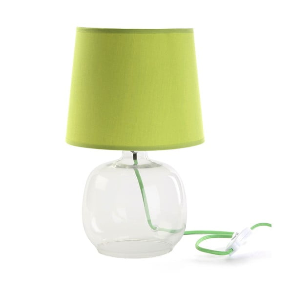 Bobby zöld asztali lámpa, ø 22 cm - Versa