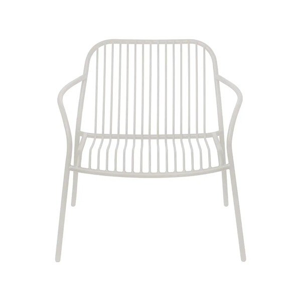 Világosszürke fém kerti fotel Yua Wire – Blomus-image-2