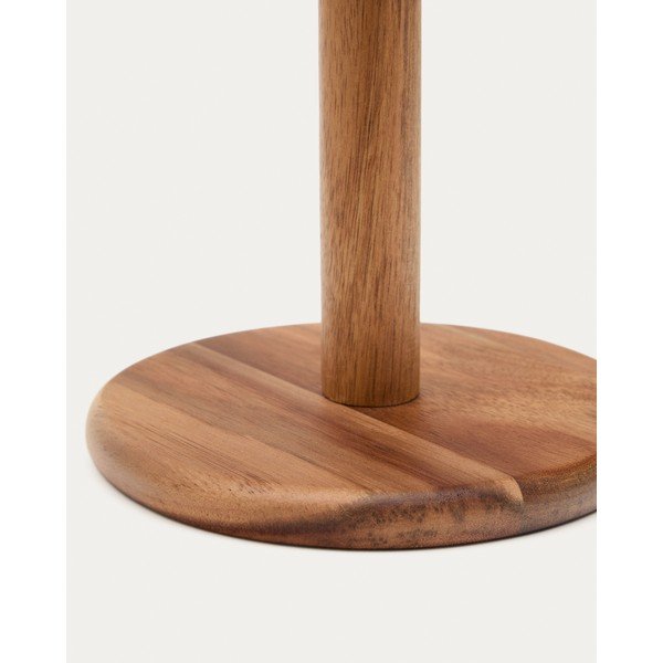Natúr színű fa papírtörlő tartó ø 15 cm Nukha – Kave Home-image-2