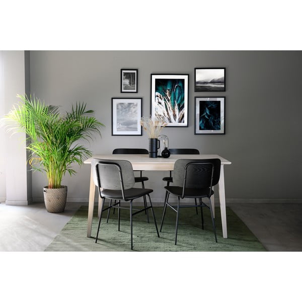 Mimi matt tölgyfa étkezőasztal, 140 x 90 cm - Rowico-image-2