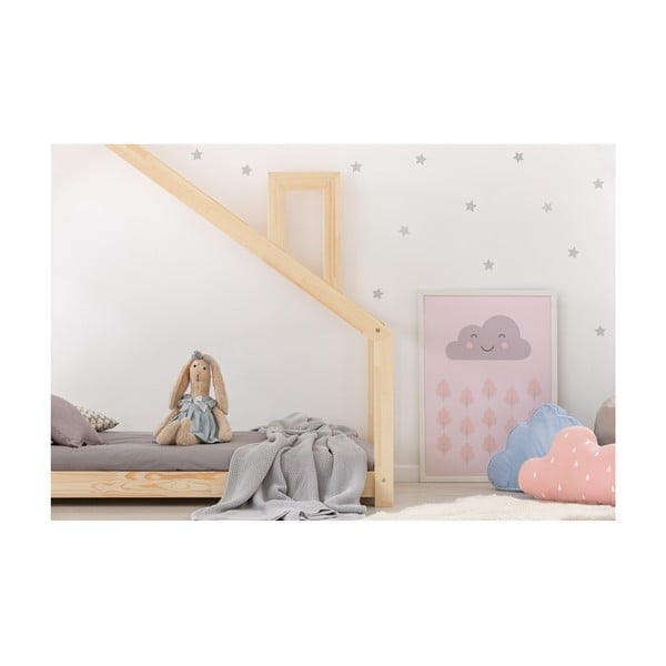 Mila DMS házikó gyerekágy borovi fenyőfából, 80 x 160 cm - Adeko-image-2