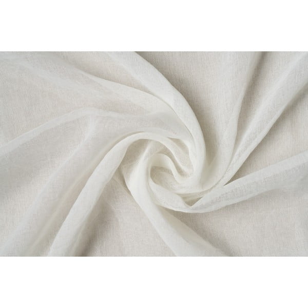 Krémszínű átlátszó függöny 140x245 cm Vicenza – Mendola Fabrics-image-1