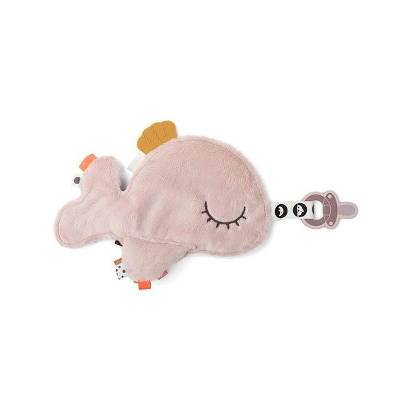 Rózsaszín játék cumitartóval Cozy Friend Wally - Done by Deer-image-1