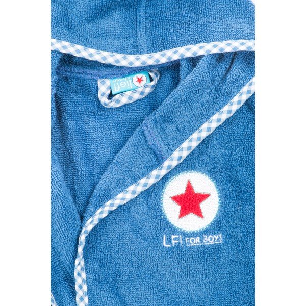 Kék gyerek fürdőköpeny - Tiseco Home Studio-image-1