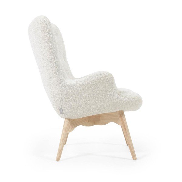 Fehér fotel Kody - Kave Home-image-3