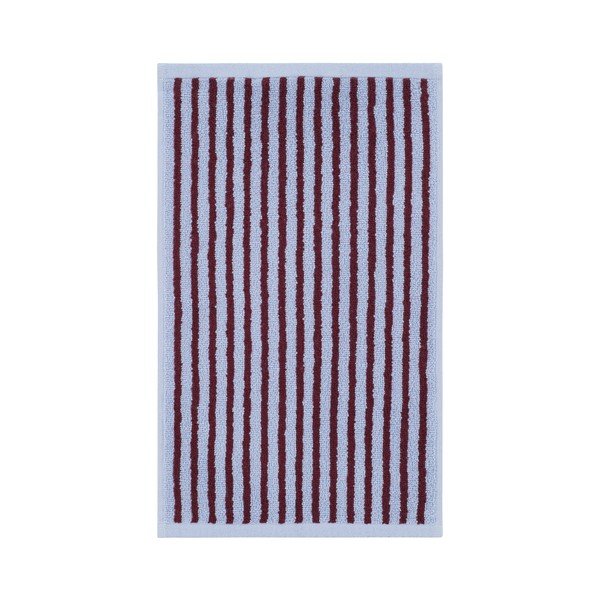 Borvörös-világoskék pamut törölköző szett 2 db-os 30x50 cm Dixie – Jotex-image-2