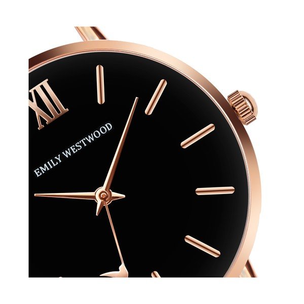 Estrella női karóra, rozéarany színű rozsdamentes acél szíjjal - Emily Westwood-image-2