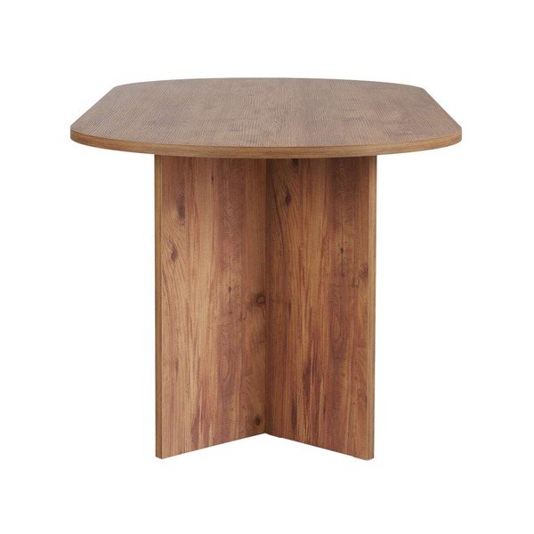 Étkezőasztal borovi fenyő dekorral 90x200 cm Sabella – Kalune Design-image-4