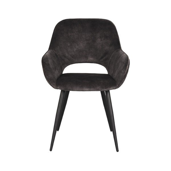 Antracitszürke étkezőszék szett 2 db-os Fer – LABEL51-image-2