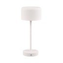 Fehér LED szabályozható asztali lámpa (magasság 30 cm) Jeff – Reality