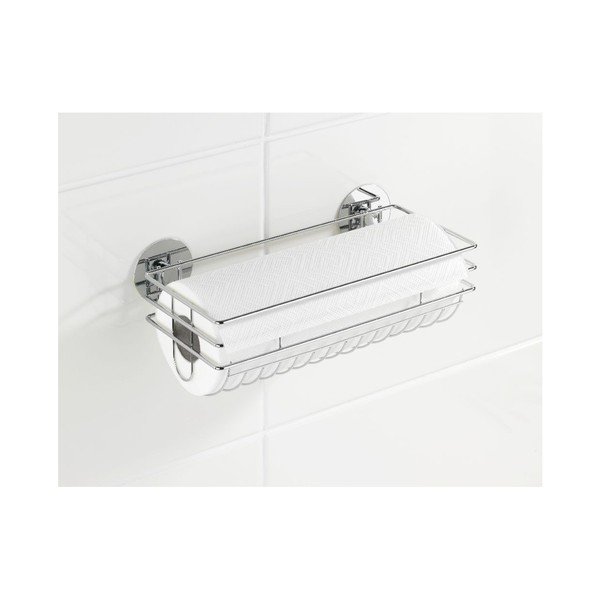 Turbo-Loc öntapadós konyhai papírtörlő tartó, max. 40 kg - Wenko-image-3