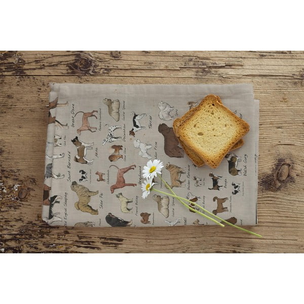 Dog Types 2 db-os szalvéta szett, 47 x 65 cm - Little Nice Things-image-2
