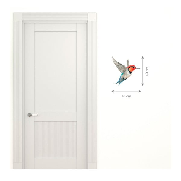 Origami Colibri öntapadós matrica - Ambiance-image-2