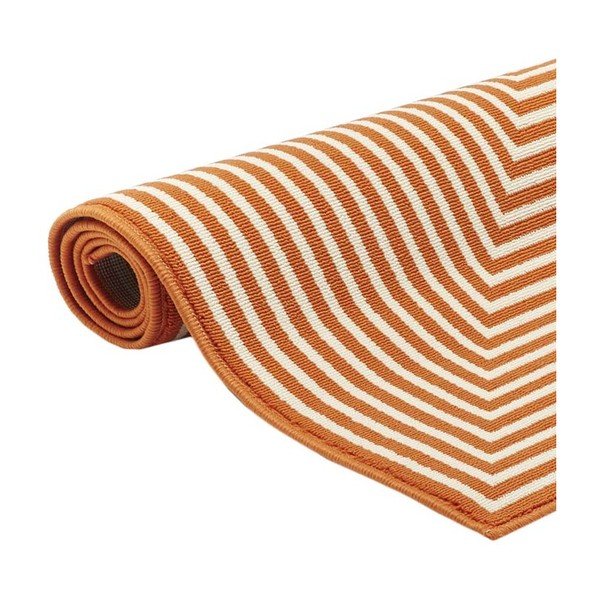 Braid narancssárga kültéri szőnyeg, 160 x 230 cm - Floorita-image-2