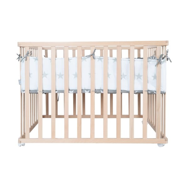 Natúr színű járóka 100x100 cm – Roba-image-4