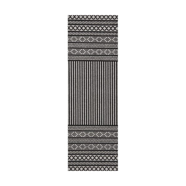 Cook & Clean Lani krémszínű-fekete futószőnyeg, 60 x 180 cm - Zala Living