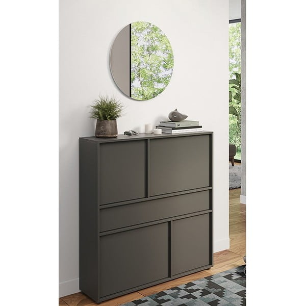 Antracitszürke előszoba bútor Ameca 2.0 – Germania-image-1